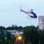 На проспекте Туполева приземлился вертолет