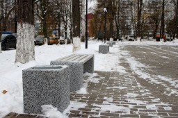 На сайте Домодедовода новый репортаж с "реконструированной" площади Гагарина