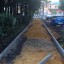 "Строй Сервис" перекладывает тротуар на площади Гагарина вблизи домов 2/5 и 3 (фоторепортаж 22 июня)
